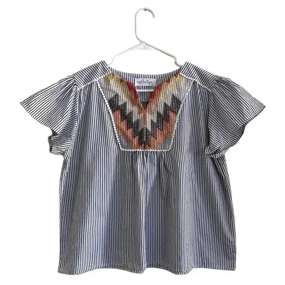 Mod Boutique Cap Sleeve Top. Size: XL - Picture 1 of 10